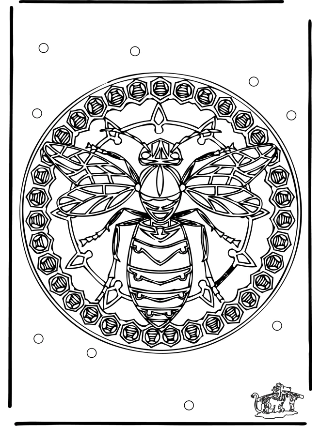Mandalas Animaux 173